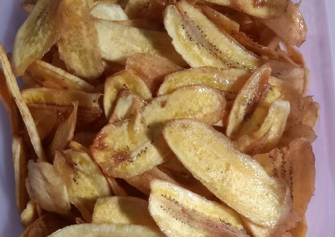 Cara membuat Keripik pisang manis Cara membuat Keripik pisang manis