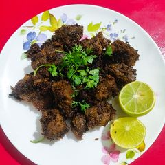 A picture of Mutton Fry - Afghani Style.