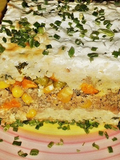 Zöldséges-húsos rakott rizs recept fotója