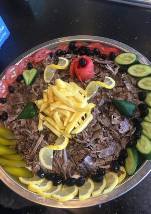 صورة لوصفة شاورما لحم
