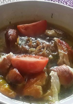 Foto resep Soto ayam buah Lobak