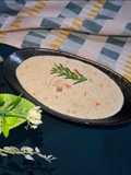 حساء الحليب والفطر (شوربة أبيض)