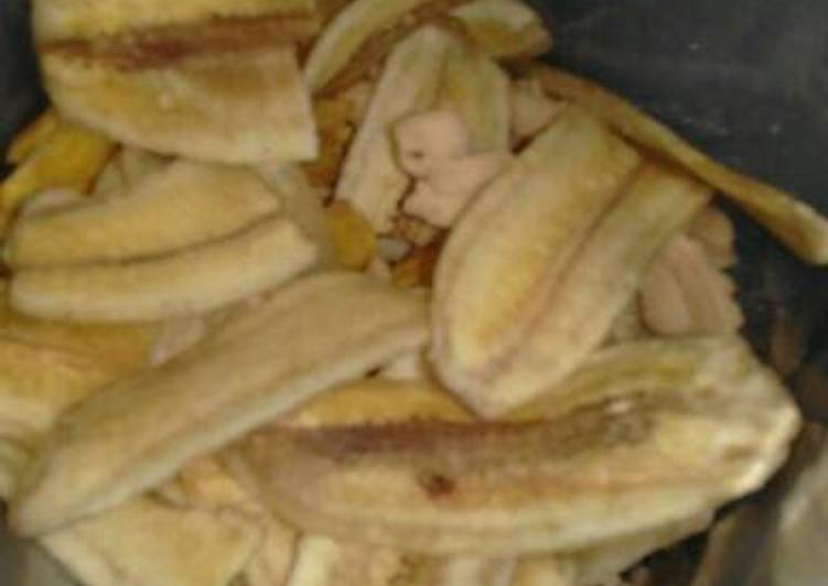 Langkah Mudah untuk Membuat Keripik pisang manis asin Anti Gagal