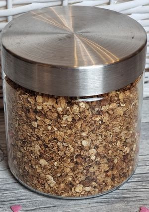 Gluténmentes fahéjas-diós granola, ahogy az eberniek készítik recept fotója