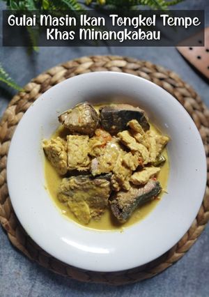 Foto resep Gulai Masin Ikan Tongkol Tempe Khas Minangkabau