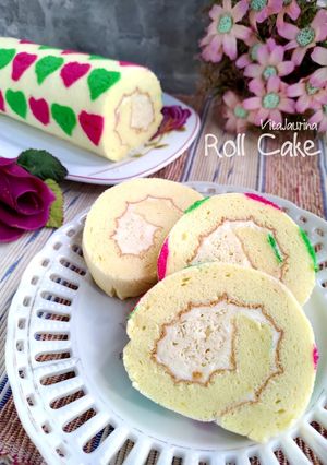 Foto resep Japanese Roll Cake (Bolu Gulung)