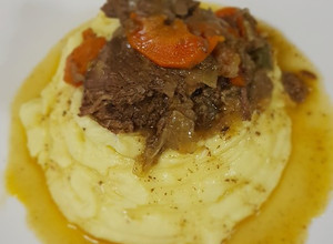 Una foto de Carne al jugo