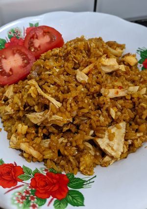 Foto resep Nasi goreng ayam