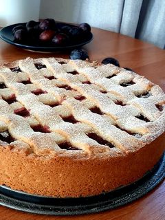Szilvás pite recept fotója