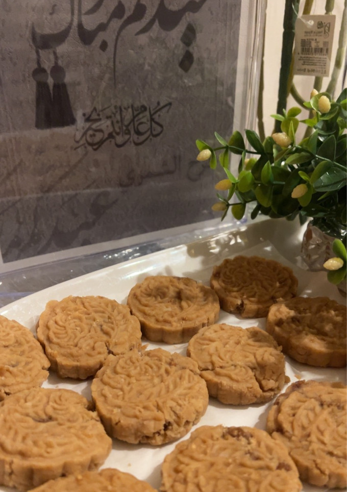 صورة لوصفة معمول بدون فرن و لذيذ🤤