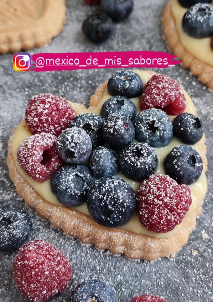 Una foto de 💥 TARTALETAS CON FRUTAS 💥