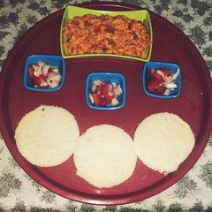 A picture of Cheese Paneer Ghotala.