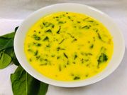 A picture of gram flour lemon kadhi