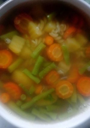 Foto resep Sop bening makaroni non minyak