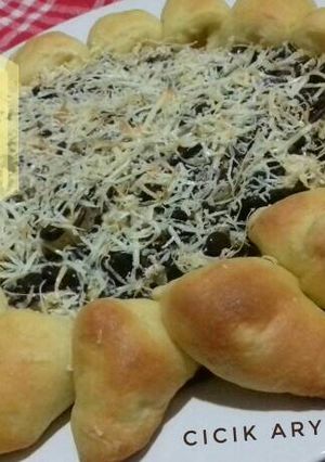 Foto resep Choco banana pizza