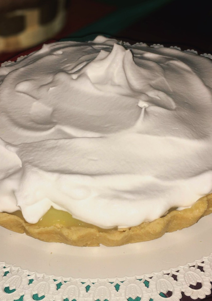 Una foto de Lemon pie vegano (más fácil que el original)