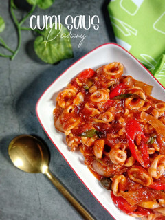 Foto resep Cumi Saus Padang