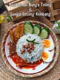 Nasi Lemak Bunga Telang