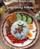 Nasi Lemak Bunga Telang
