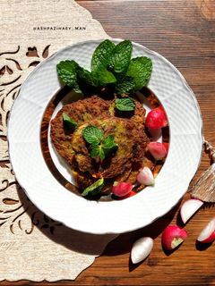 عکسی از دستور کوکو سیب زمینی