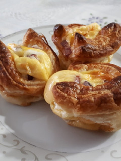 Una foto de Magdalenas rellenas para desayuno