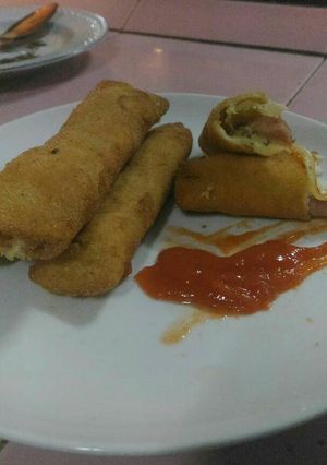 Foto resep Roti Gulung Mozarella