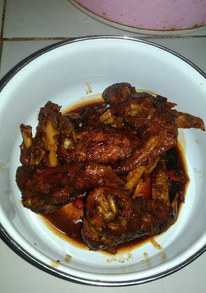 Foto resep Sayap Kecap Pedas