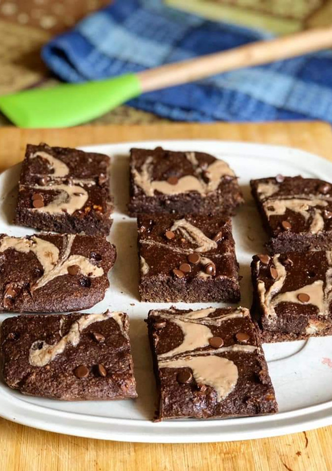 Una foto de Brownie sin azúcar