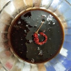 Sweet tamarind chutney A picture of Sweet tamarind chutney.