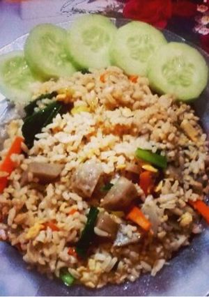 Foto resep Nasi Goreng enak dan praktis | Nasgor Baso Sayur 😊