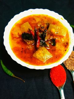 कद्दू वाली दाल (kaddu wali dal recipe in Hindi) रेसिपी मुख्य फोटो
