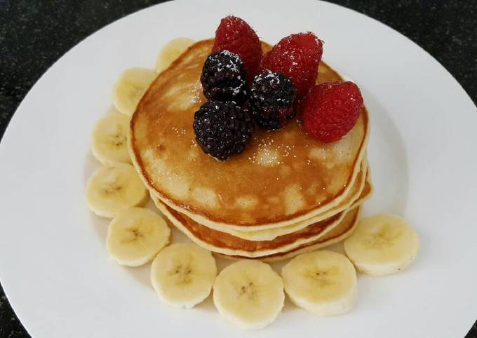 Easiest Way to Prepare Super Quick Homemade Mashed banana pancake