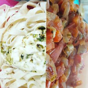 2 salsas rápidas para pastas