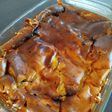 Clafoutis banane caramel beurre salé