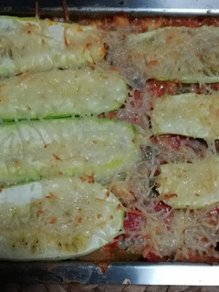Una foto de Lasaña low carb