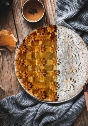 A picture of Neapolitan Pastiera (Sal de Riso’s Recipe).