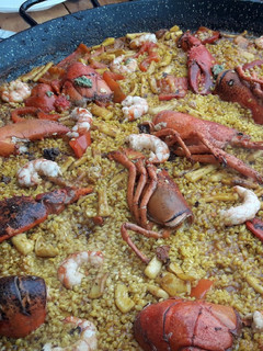 Una foto de Arroz con bogavante