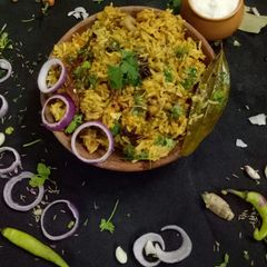 Khandeshi Masala Khichdi A picture of Khandeshi Masala Khichdi.