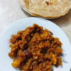 A picture of Sooji ka Halwa.