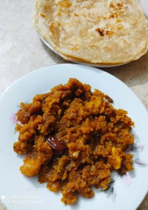 A picture of Sooji ka Halwa.