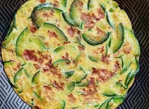 Una foto de Tortilla de zapallito redondo