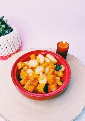Une photo de GNOCCHIS BUTTERNUT, BEURRE DE SAUGE