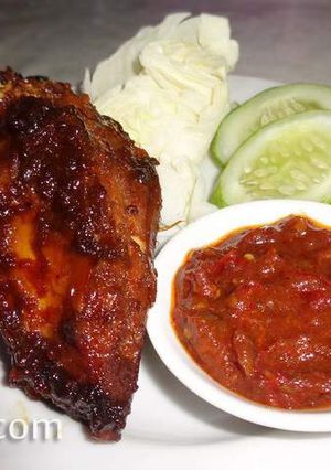 Foto resep Ayam Panggang Manis Sederhana