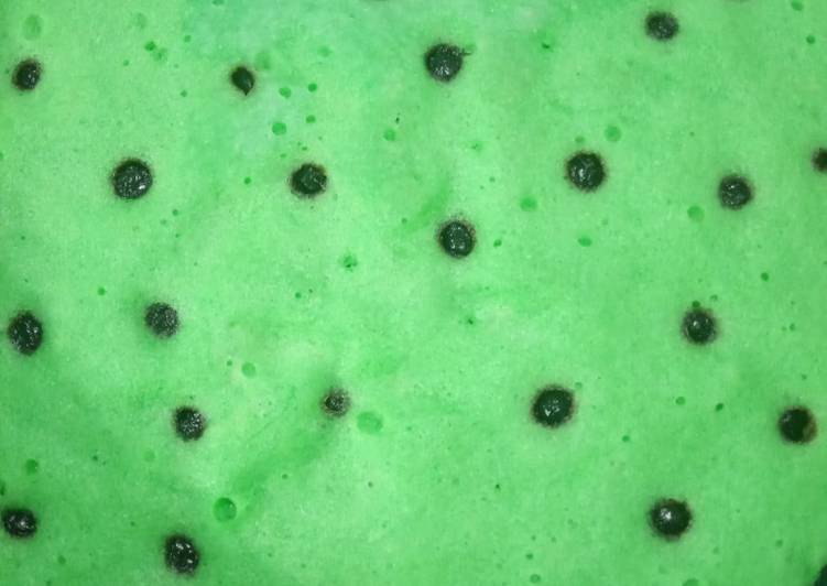 Recipe: Delicious Bolu pandan polkadot