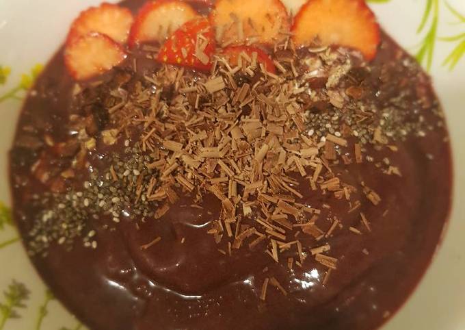 Easiest Way to Prepare Speedy Homemade acai bowl with Choco shaving