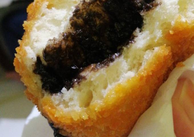 Cara Bikin Roti goreng coklat Yang Mudah