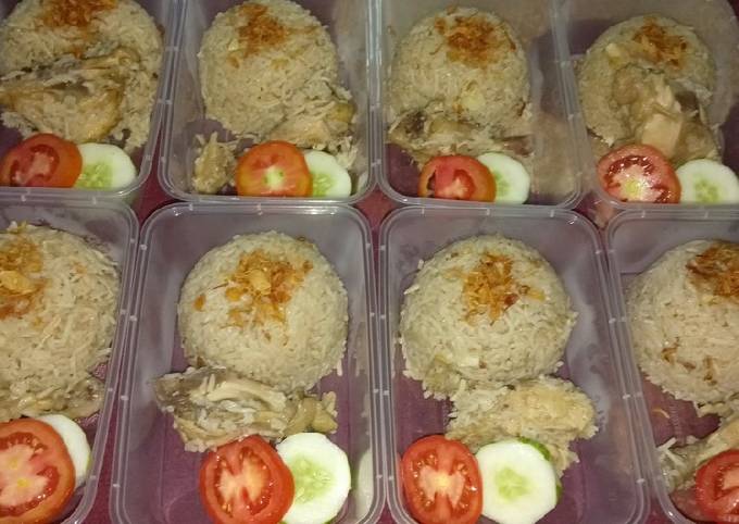 Cara Buat Nasi Kebuli Instan Rumahan