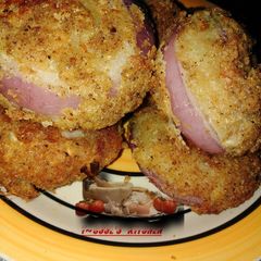 Stuffed onion yam ring A picture of Stuffed onion yam ring.