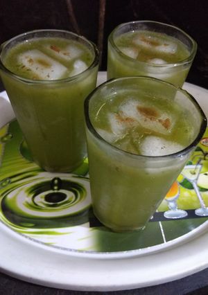 A picture of Mint lemonade.
