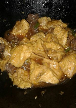 Foto resep Tumis Daging Tahu Asam Manis